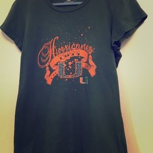 UM 🙌 Hurricanes Women’s Green T-shirt Large